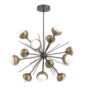 Hammerton Studio - CHB0093-0B-GP-WL-001-L3-GB - LED Chandelier - Cabochon - Graphite