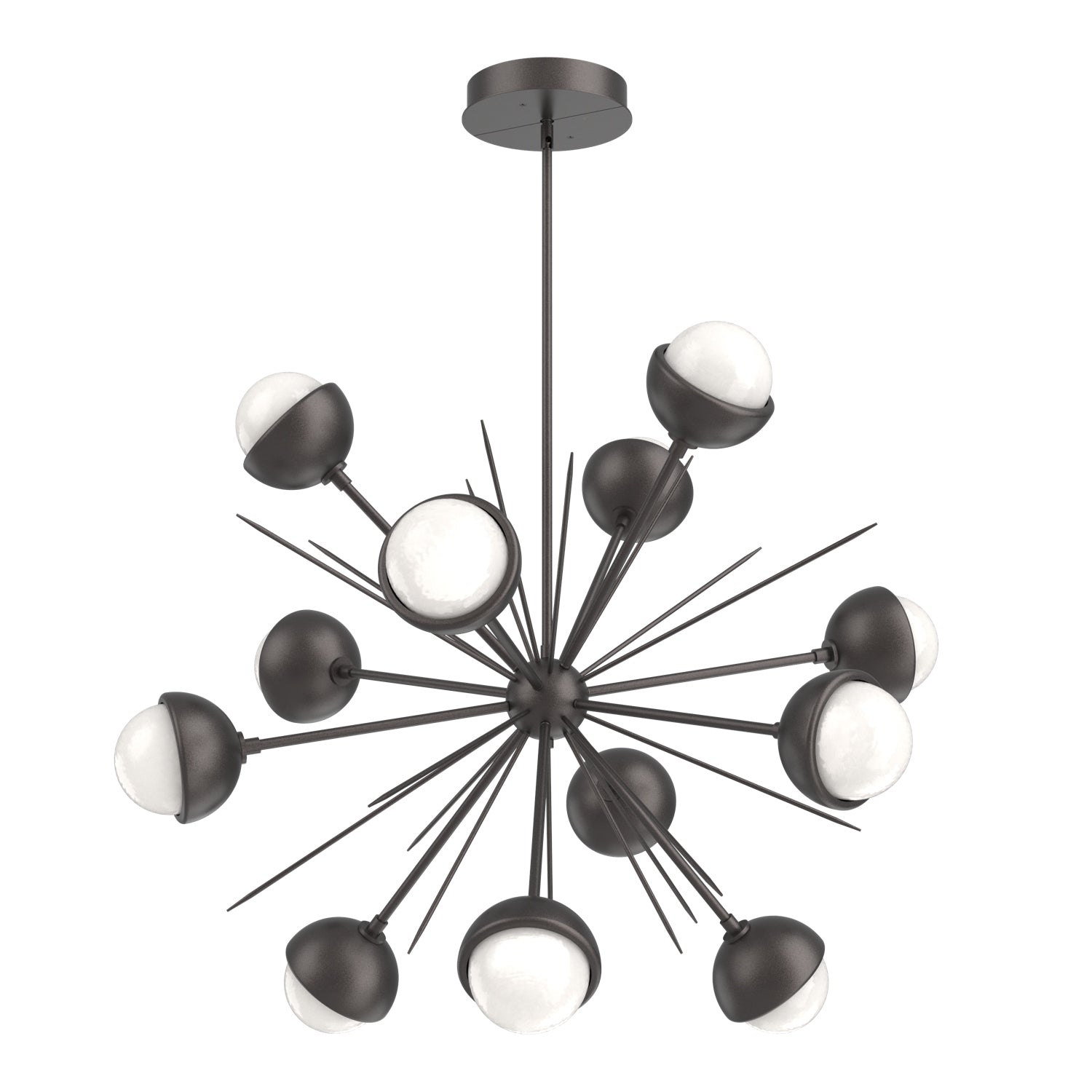 Hammerton Studio - CHB0093-0B-GP-WL-001-L3-MS - LED Chandelier - Cabochon - Graphite