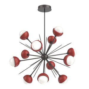 Hammerton Studio - CHB0093-0B-GP-WL-001-L3-RE - LED Chandelier - Cabochon - Graphite