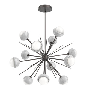 Hammerton Studio - CHB0093-0B-GP-WL-001-L3-WM - LED Chandelier - Cabochon - Graphite