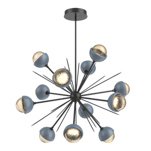 Hammerton Studio - CHB0093-0B-MB-A-001-L1-BU - LED Chandelier - Cabochon - Matte Black