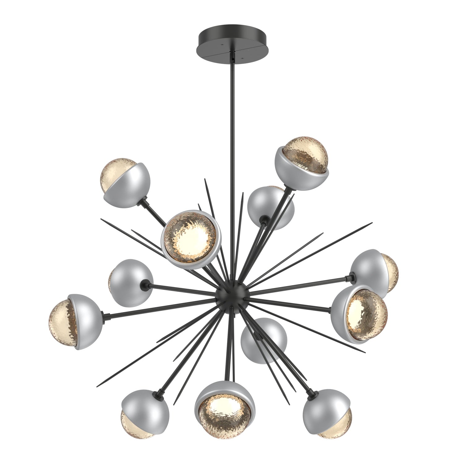 Hammerton Studio - CHB0093-0B-MB-A-001-L1-CS - LED Chandelier - Cabochon - Matte Black