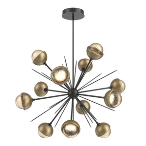 Hammerton Studio - CHB0093-0B-MB-A-001-L1-GB - LED Chandelier - Cabochon - Matte Black