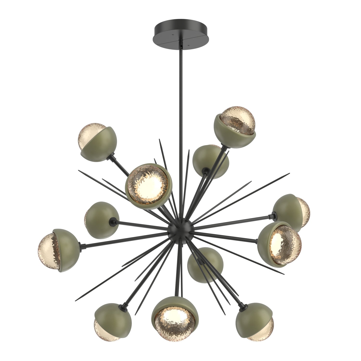 Hammerton Studio - CHB0093-0B-MB-A-001-L1-GE - LED Chandelier - Cabochon - Matte Black