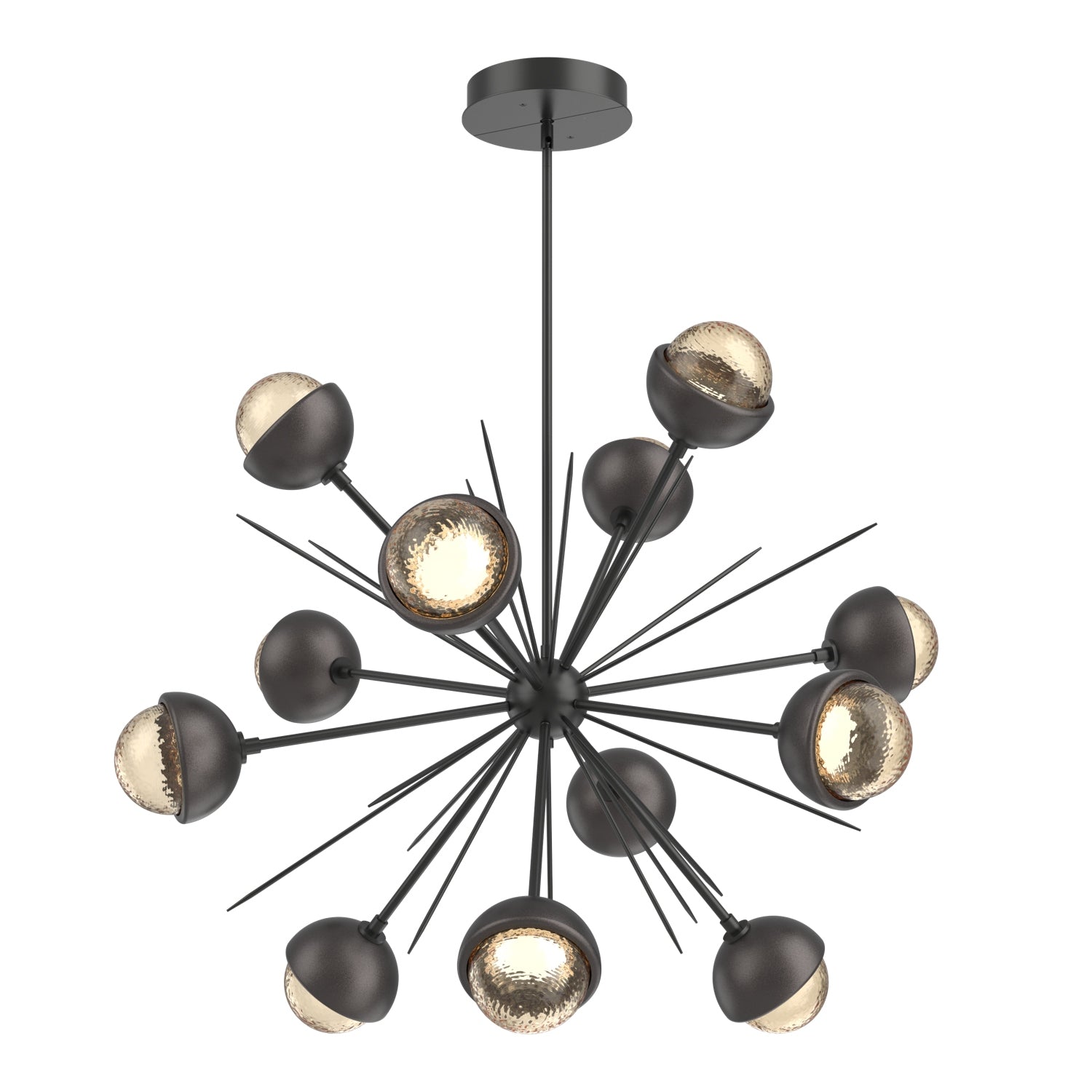 Hammerton Studio - CHB0093-0B-MB-A-001-L1-GP - LED Chandelier - Cabochon - Matte Black