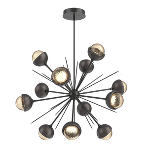 Hammerton Studio - CHB0093-0B-MB-A-001-L1-GP - LED Chandelier - Cabochon - Matte Black