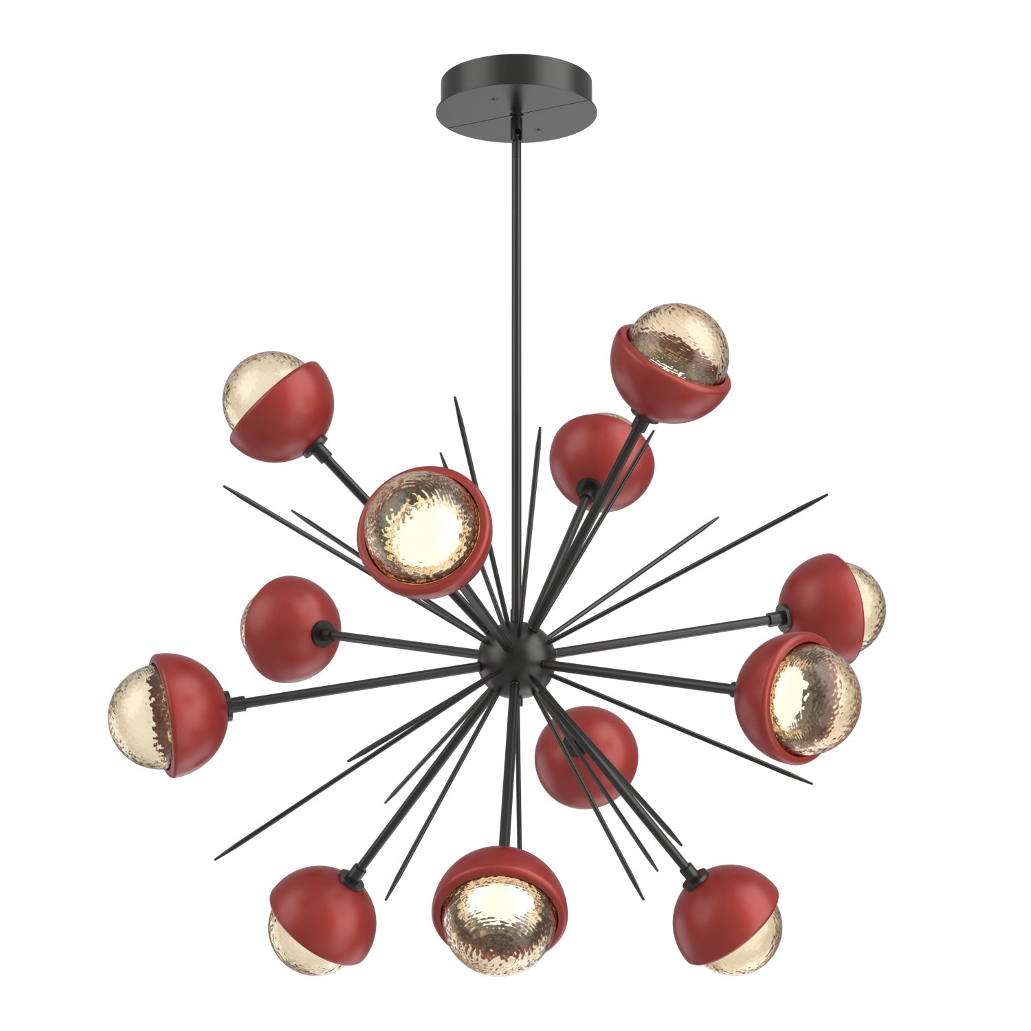 Hammerton Studio - CHB0093-0B-MB-A-001-L1-RE - LED Chandelier - Cabochon - Matte Black