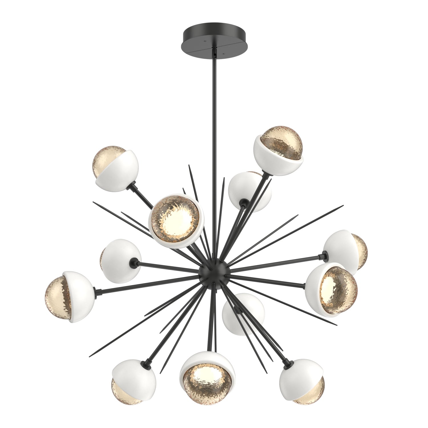 Hammerton Studio - CHB0093-0B-MB-A-001-L1-WI - LED Chandelier - Cabochon - Matte Black