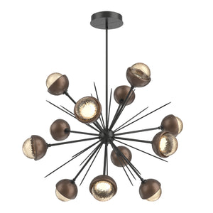 Hammerton Studio - CHB0093-0B-MB-A-001-L3-BB - LED Chandelier - Cabochon - Matte Black