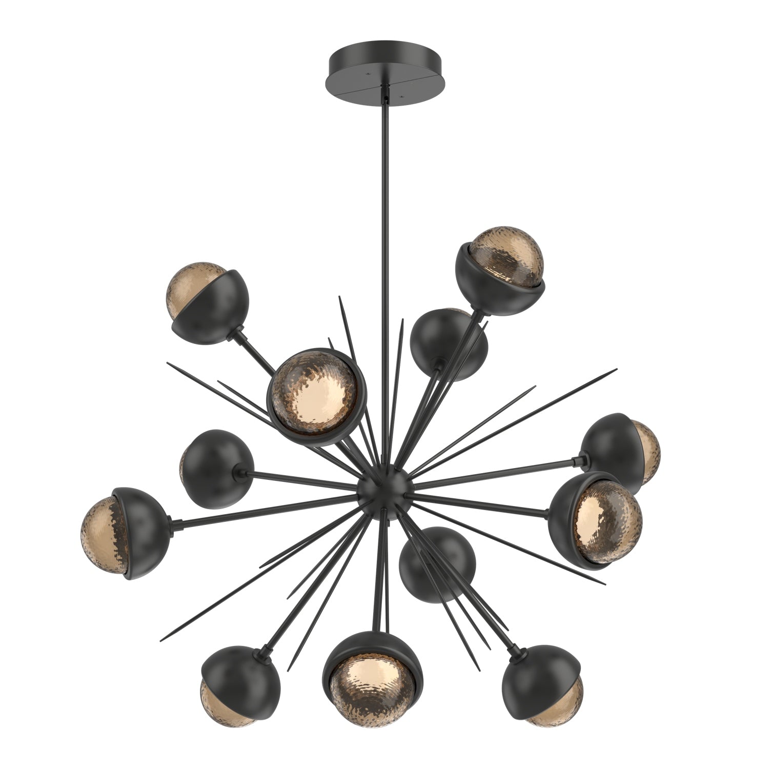 Hammerton Studio - CHB0093-0B-MB-B-001-L1-MS - LED Chandelier - Cabochon - Matte Black