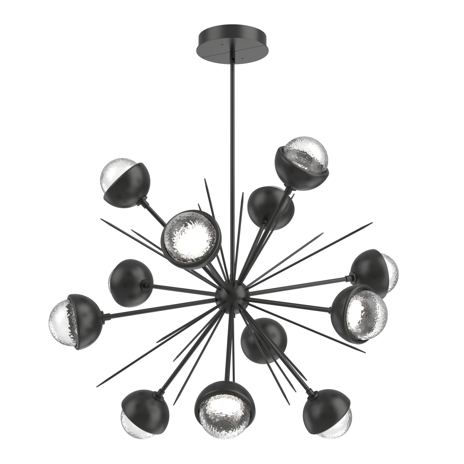 Hammerton Studio - CHB0093-0B-MB-C-001-L1-MS - LED Chandelier - Cabochon - Matte Black