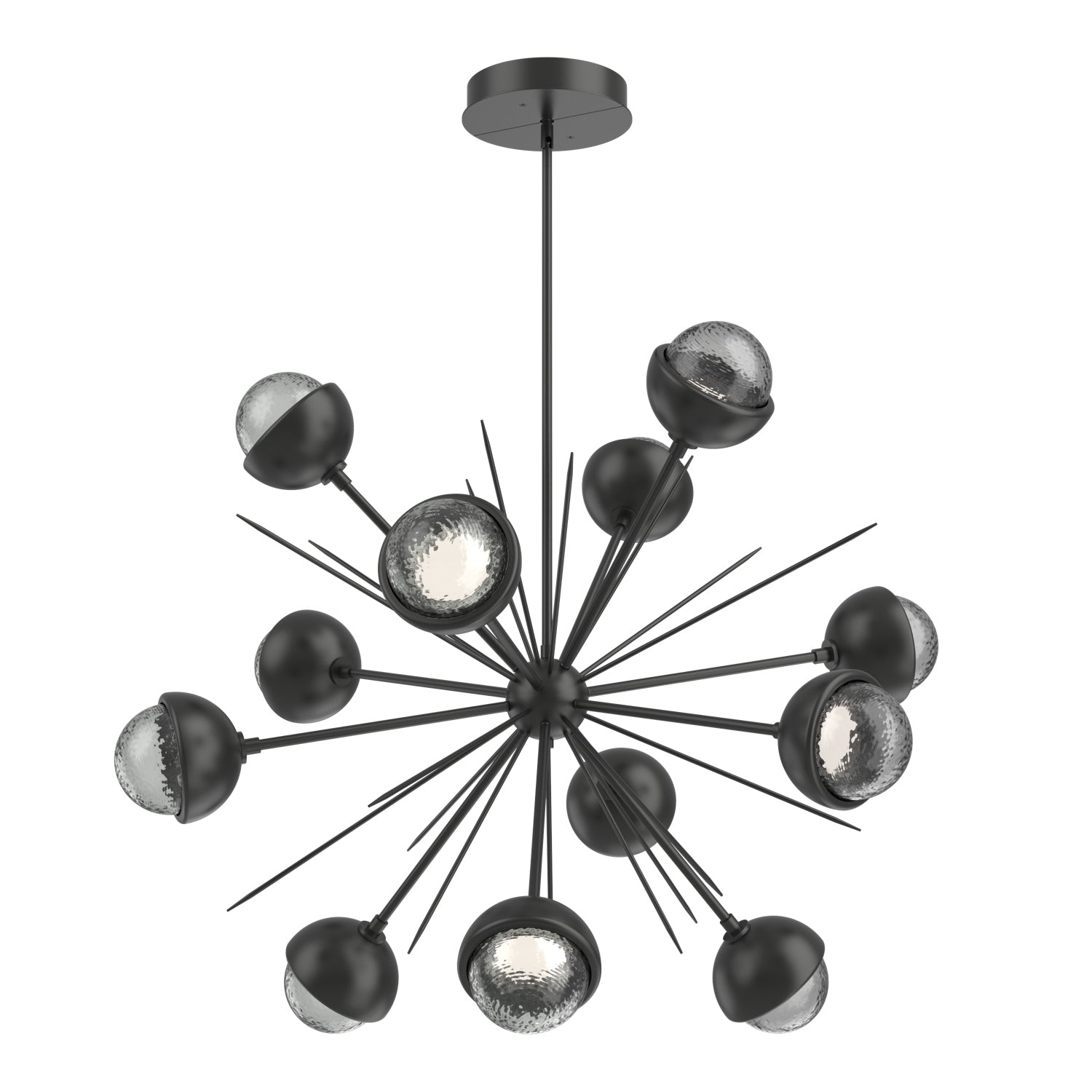 Hammerton Studio - CHB0093-0B-MB-S-001-L3-MS - LED Chandelier - Cabochon - Matte Black