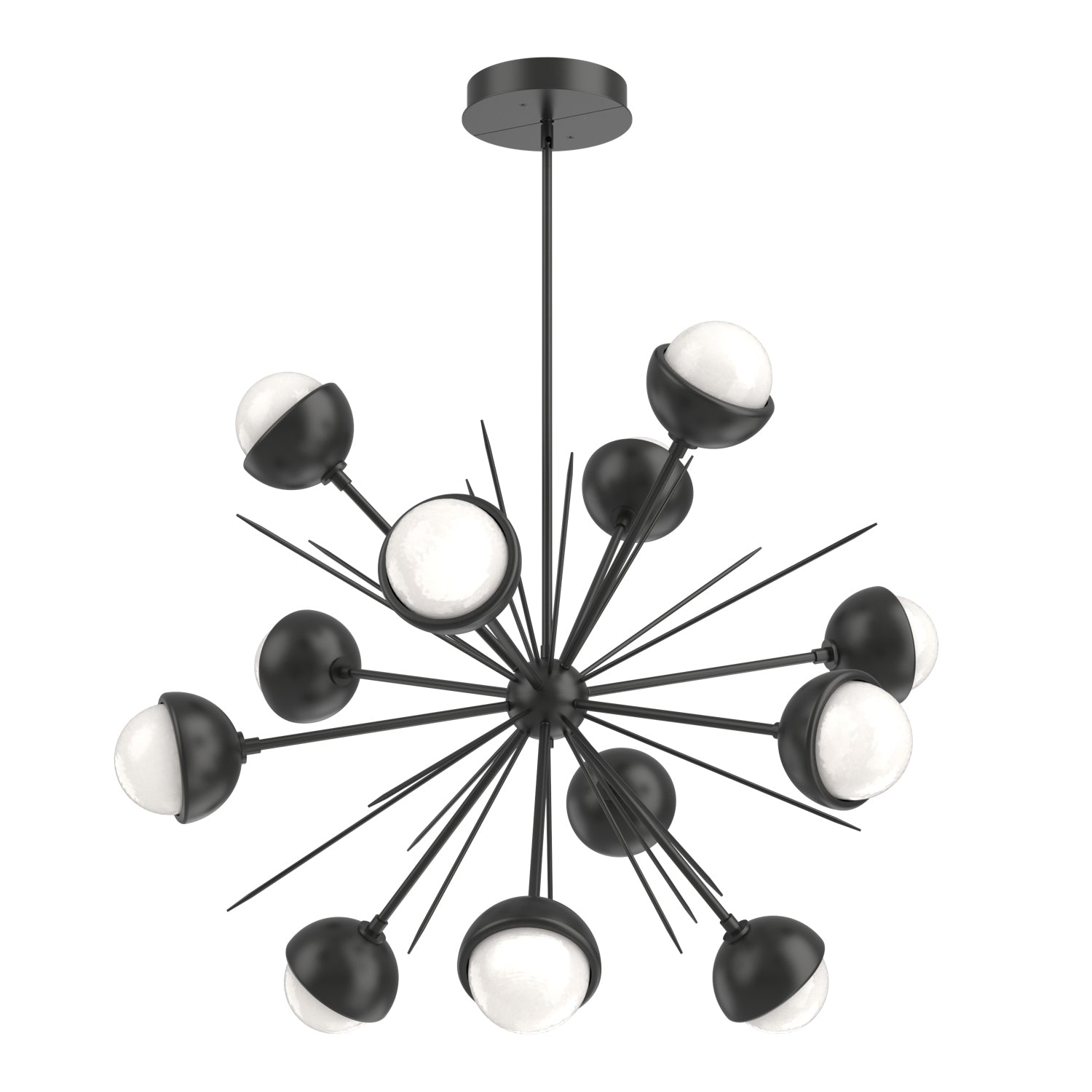 Hammerton Studio - CHB0093-0B-MB-WL-001-L3-MS - LED Chandelier - Cabochon - Matte Black