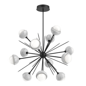 Hammerton Studio - CHB0093-0B-MB-WL-001-L3-WM - LED Chandelier - Cabochon - Matte Black