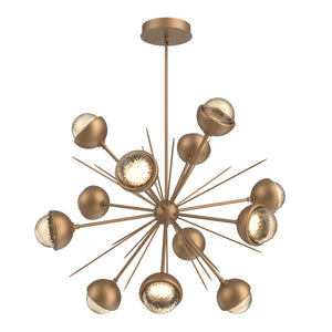 Hammerton Studio - CHB0093-0B-NB-A-001-L1-MS - LED Chandelier - Cabochon - Novel Brass