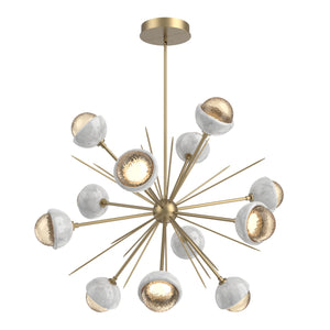 Hammerton Studio - CHB0093-0B-NB-A-001-L1-WM - LED Chandelier - Cabochon - Novel Brass