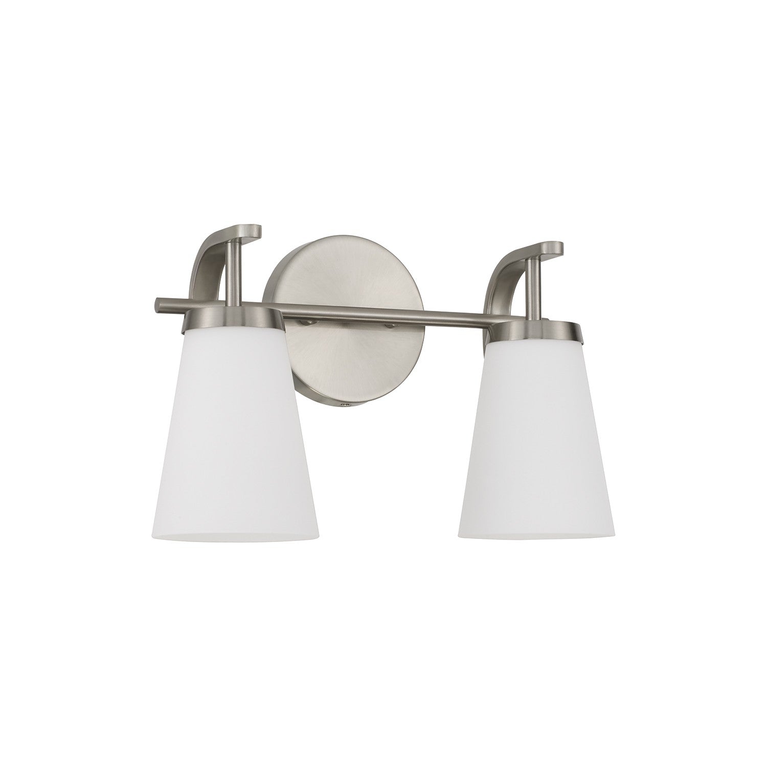 Capital Lighting - 161021BN-660 - Two Light Vanity - Drake - Brushed Nickel