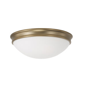 Capital Lighting - 2032AD - Two Light Flush Mount - Hansen - Aged Brass