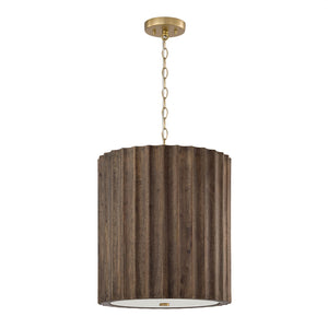 Capital Lighting - 357631MA - Three Light Pendant - Cody - Matte Brass