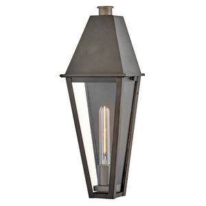Hinkley - 28866BLB - LED Wall Mount Lantern - Endsley - Blackened Brass