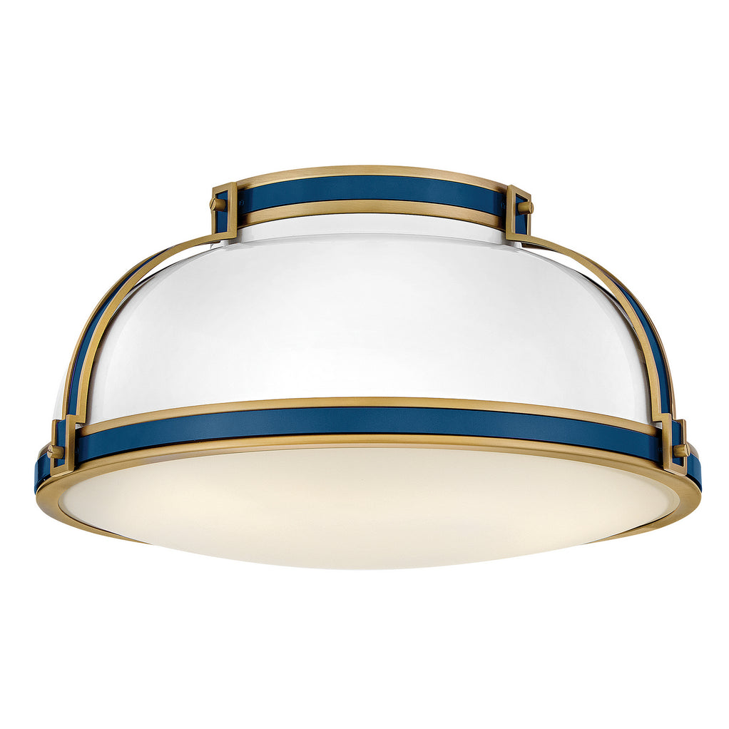 Hinkley - 46353GW-LCB - LED Flush Mount - Barton - Gloss White