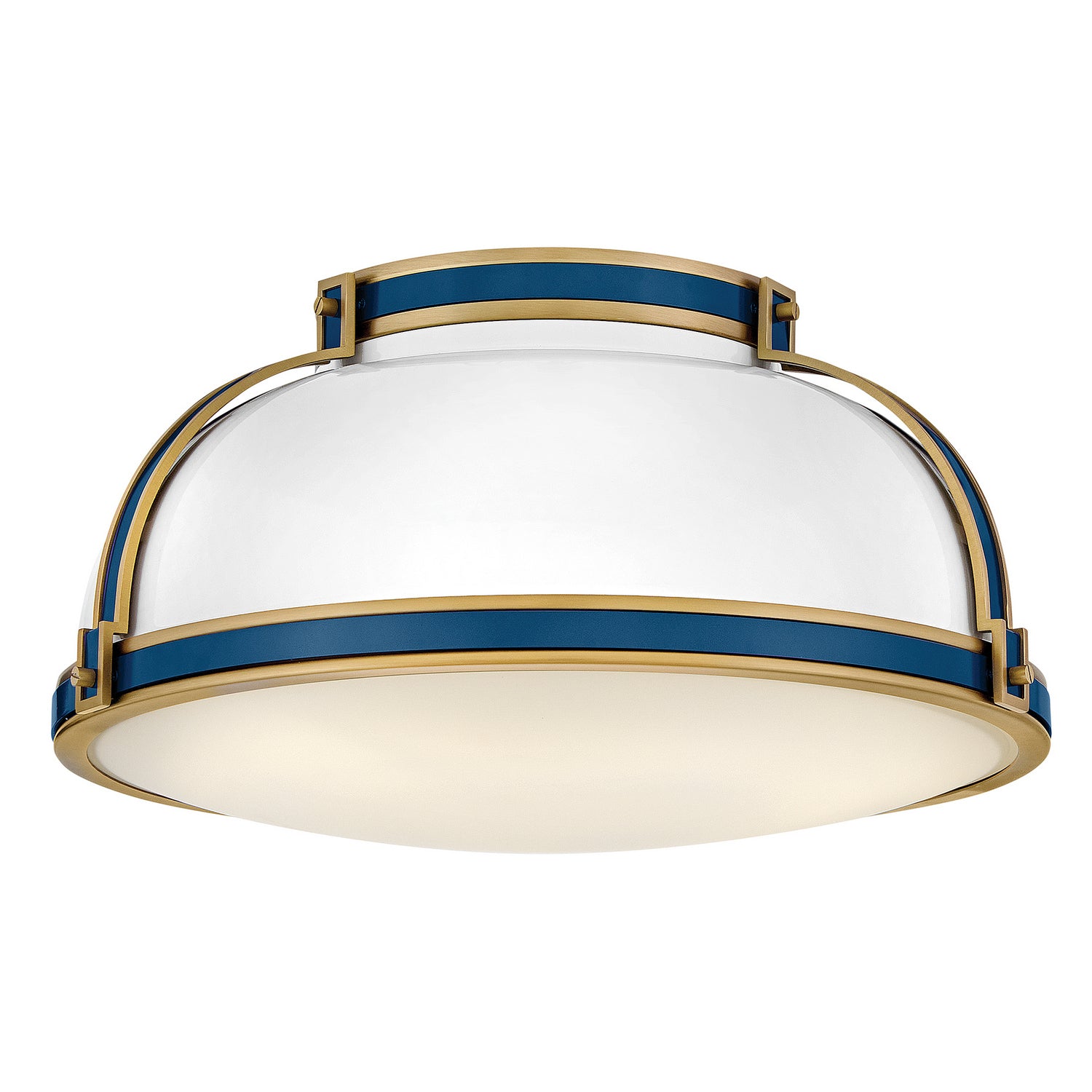 Hinkley - 46353GW-LCB - LED Flush Mount - Barton - Gloss White