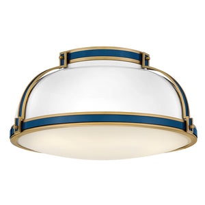 Hinkley - 46353GW-LCB - LED Flush Mount - Barton - Gloss White