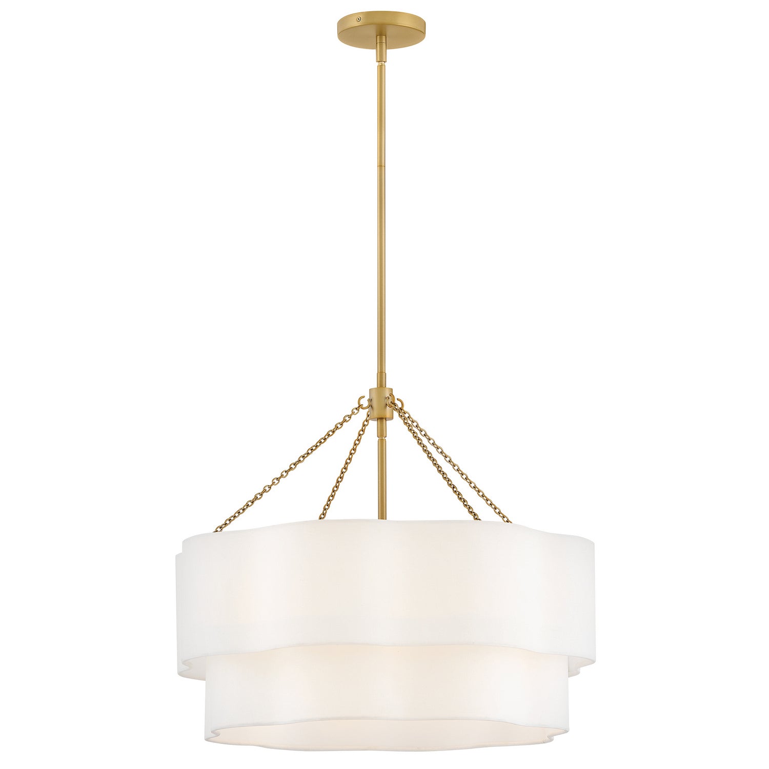Hinkley - 47734LCB - LED Chandelier - Gwen - Lacquered Brass