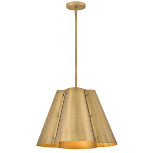 Hinkley - 48544HB - LED Pendant - Bowman - Heritage Brass
