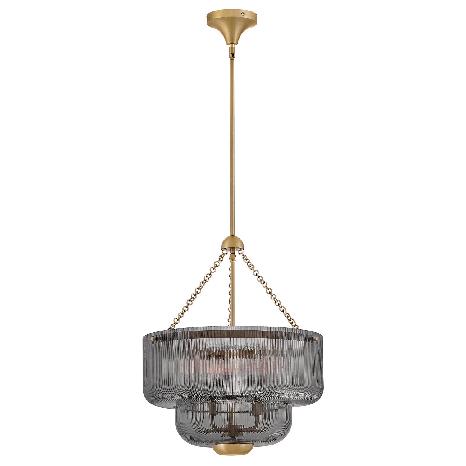 Hinkley - 48573LCB-SM - LED Pendant - Adella - Lacquered Brass