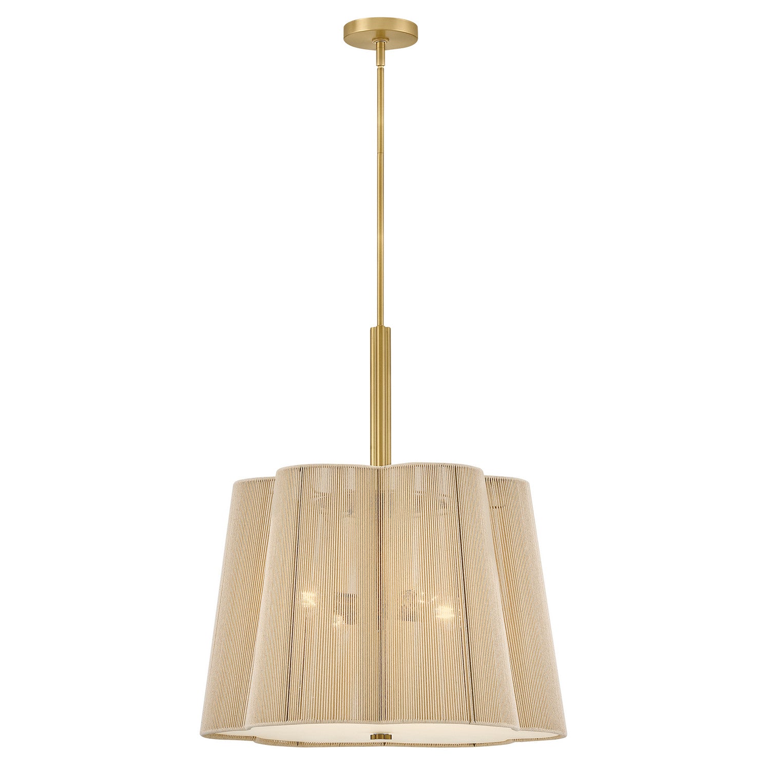 Hinkley - 48586LCB - LED Chandelier - Sasha - Lacquered Brass