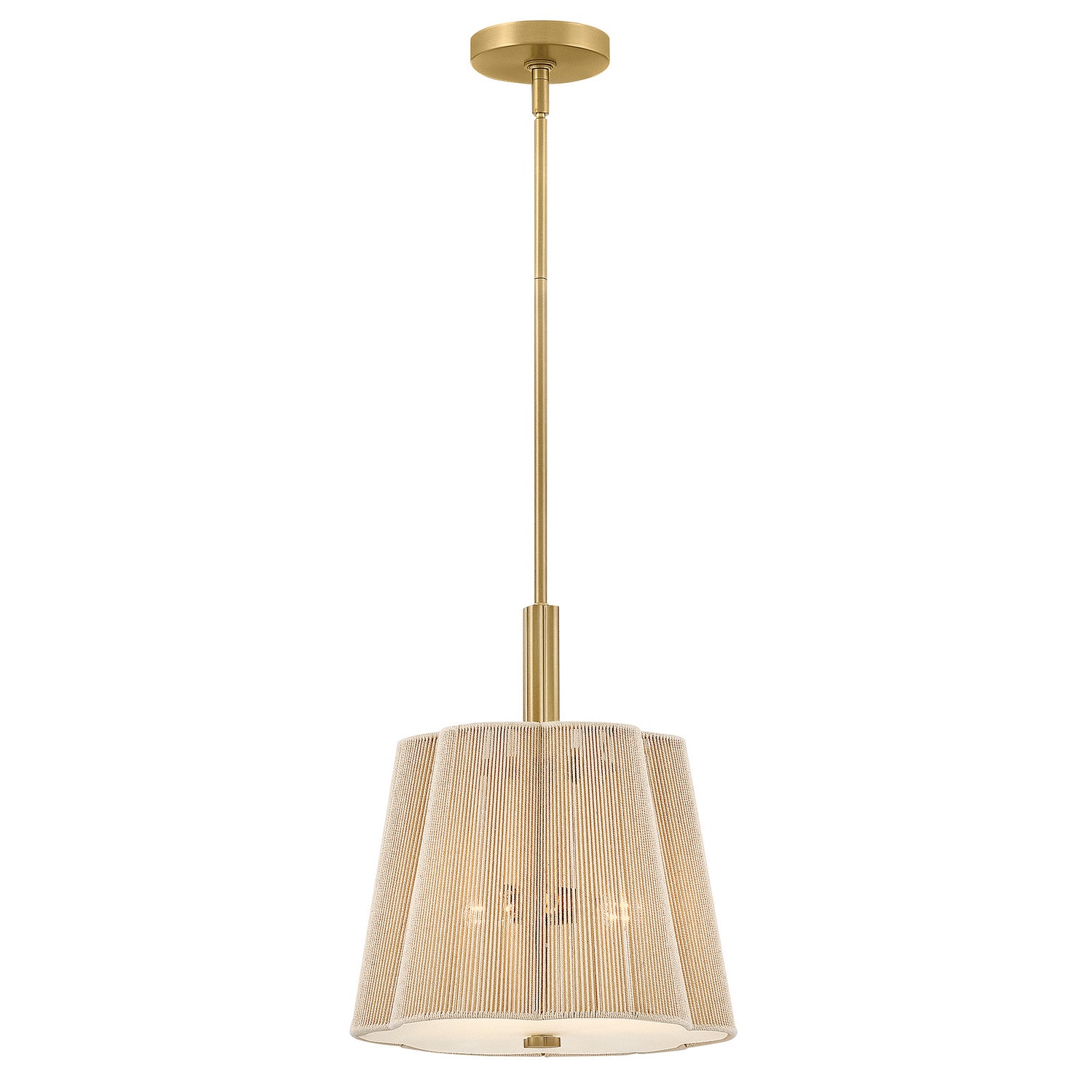 Hinkley - 48587LCB - LED Pendant - Sasha - Lacquered Brass