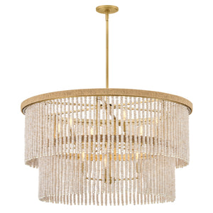 Hinkley - 48606LCB - LED Chandelier - Indra - Lacquered Brass