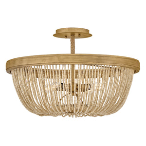 Hinkley - 48613BNG - LED Semi-Flush Mount - Tula - Burnished Gold