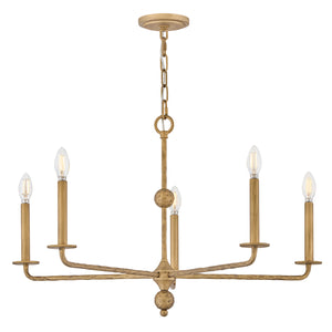 Hinkley - 48624BNG - LED Chandelier - Ansel - Burnished Gold