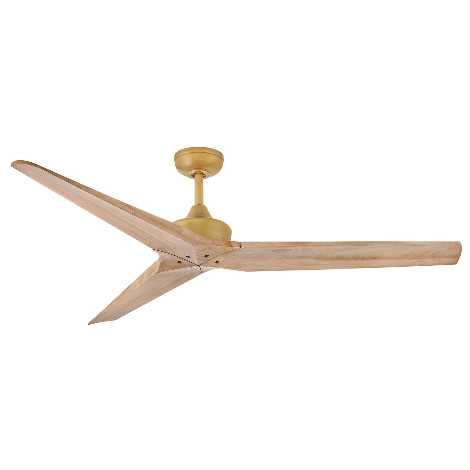 Hinkley - 903760FHB-NDD - 60" Smart Fan - Chisel - Heritage Brass