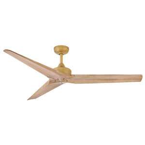 Hinkley - 903760FHB-NDD - 60" Smart Fan - Chisel - Heritage Brass