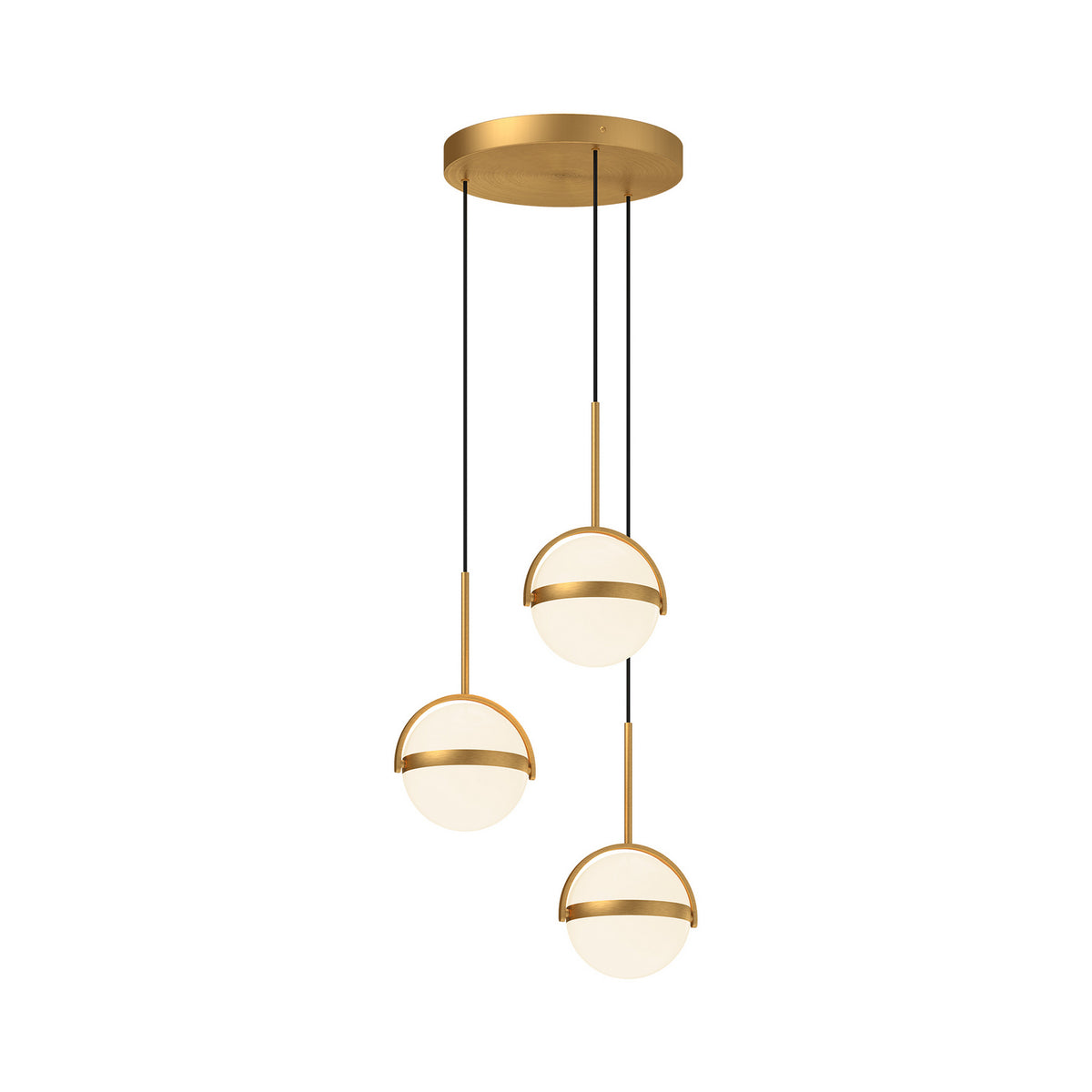 Alora - MP301003BG-UNV - LED Pendant - Globo - Brushed Gold