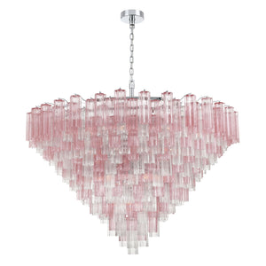 Crystorama - ADD-329-CH-SP - 40 Light Chandelier - Addis - Polished Chrome