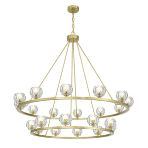 Crystorama - ARA-10268-SB - LED Chandelier - Aragon - Soft Brass