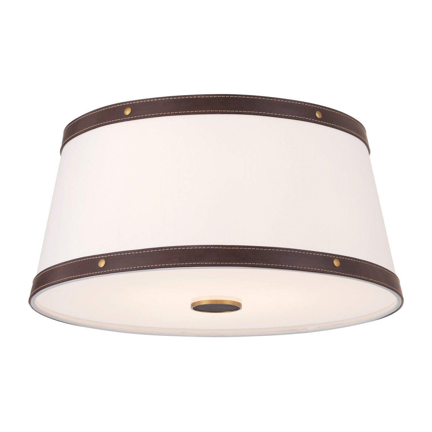 Crystorama - CAL-2400-LG - Three Light Flush Mount - Callahan - Luxe Gold