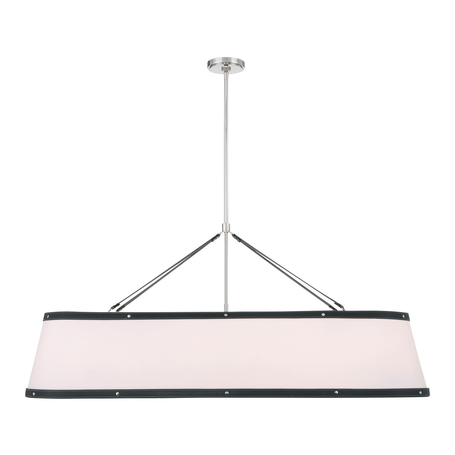 Crystorama - CAL-2407-PN - Six Light Chandelier - Callahan - Polished Nickel