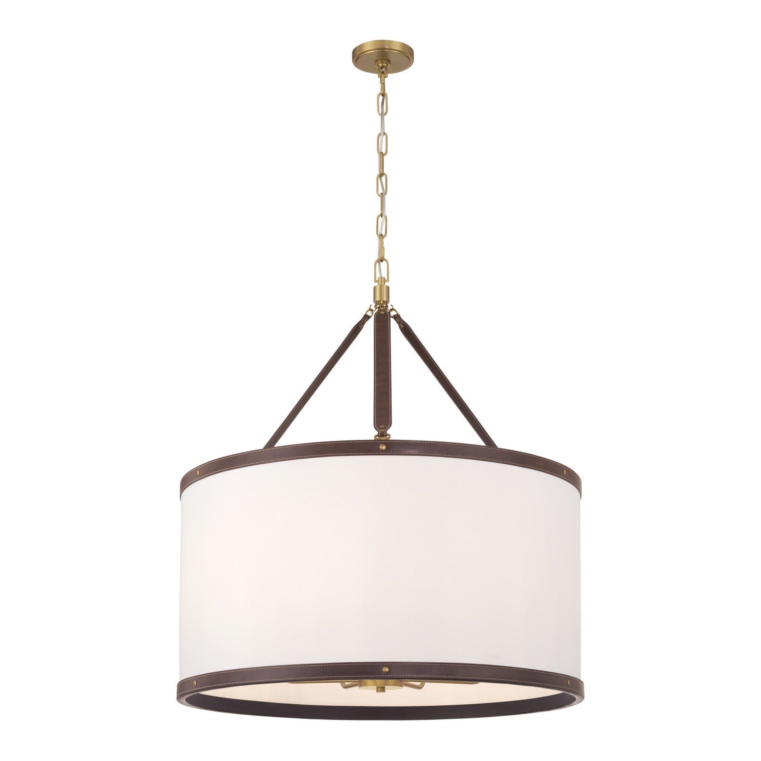 Crystorama - CAL-2408-LG - Eight Light Pendant - Callahan - Luxe Gold