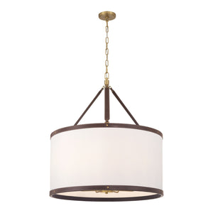 Crystorama - CAL-2408-LG - Eight Light Pendant - Callahan - Luxe Gold