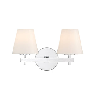 Crystorama - COL-202-CH - Two Light Wall Sconce - Colton - Polished Chrome