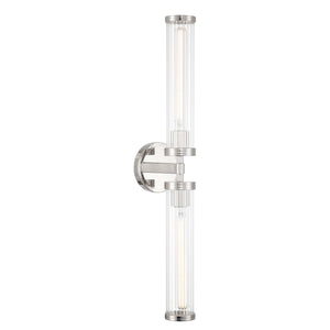 Crystorama - JAR-2302-PN - LED Wall Sconce - Jarvis - Polished Nickel