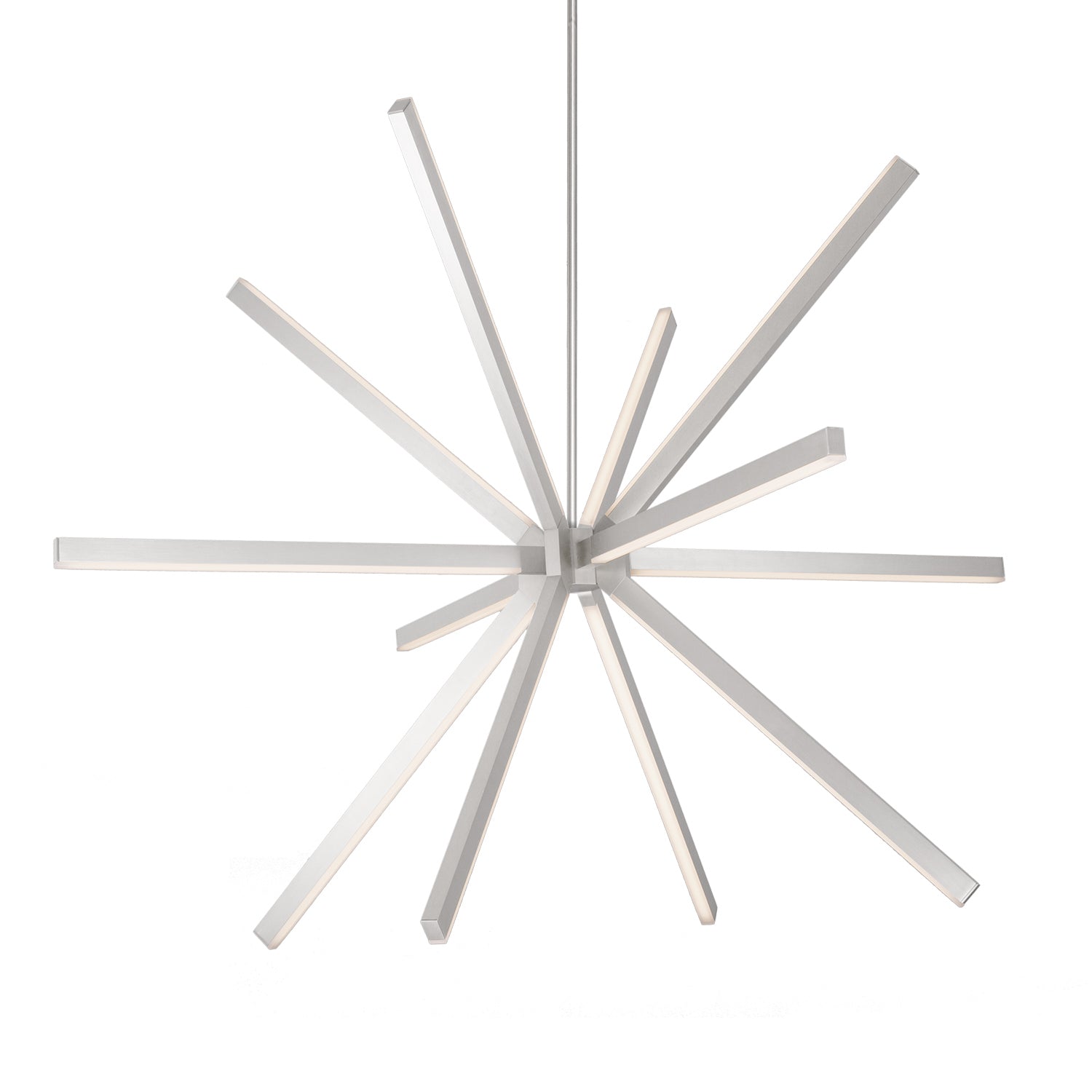 Kuzco Lighting - CH14356-BN-UNV - LED Chandelier - Sirius - Brushed Nickel