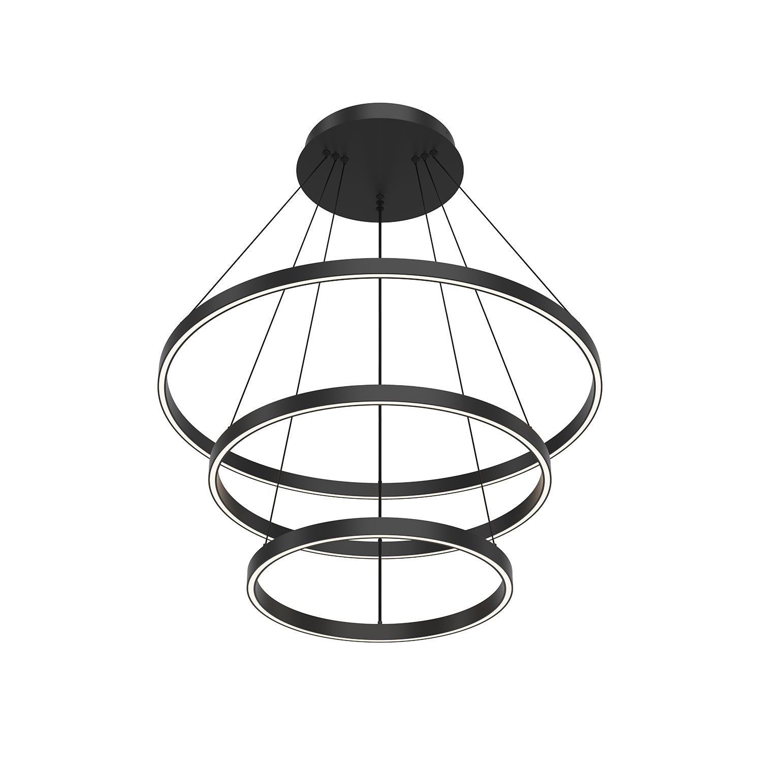 Kuzco Lighting - CH87332-BK-UNV-010 - LED Chandelier - Cerchio - Black