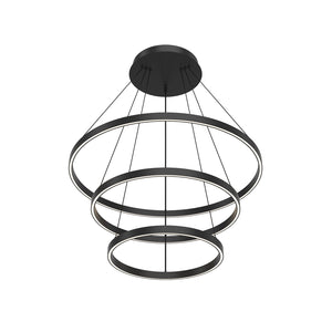 Kuzco Lighting - CH87332-BK-UNV-010 - LED Chandelier - Cerchio - Black