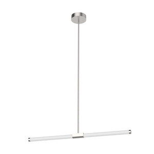 Kuzco Lighting - LP18537-BN-UNV - LED Linear Pendant - Akari - Brushed Nickel